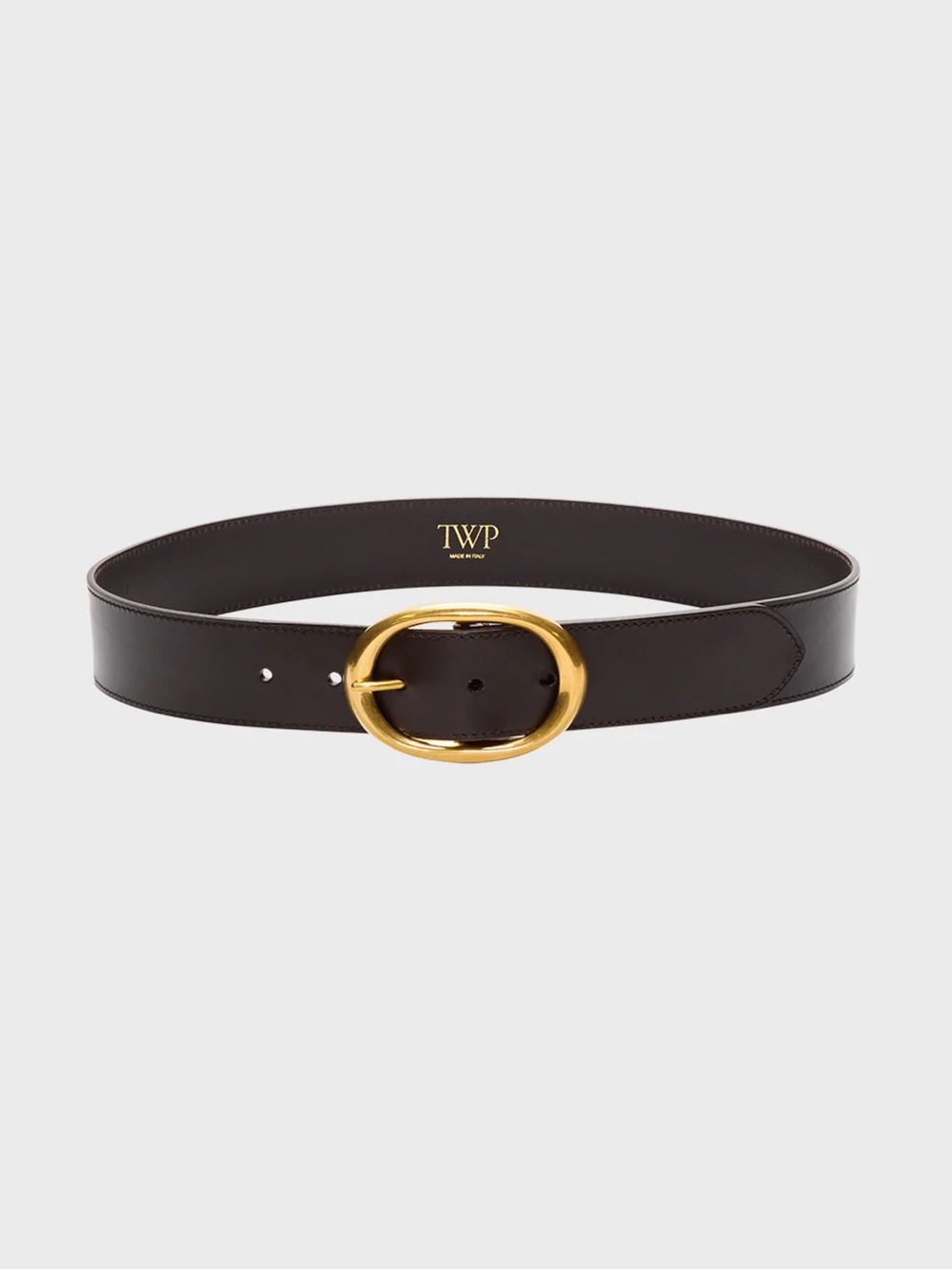 NWT TWP WIDE BELT IN VACHETTA LEATHER COLOR: Dakota sizes 85 & 90